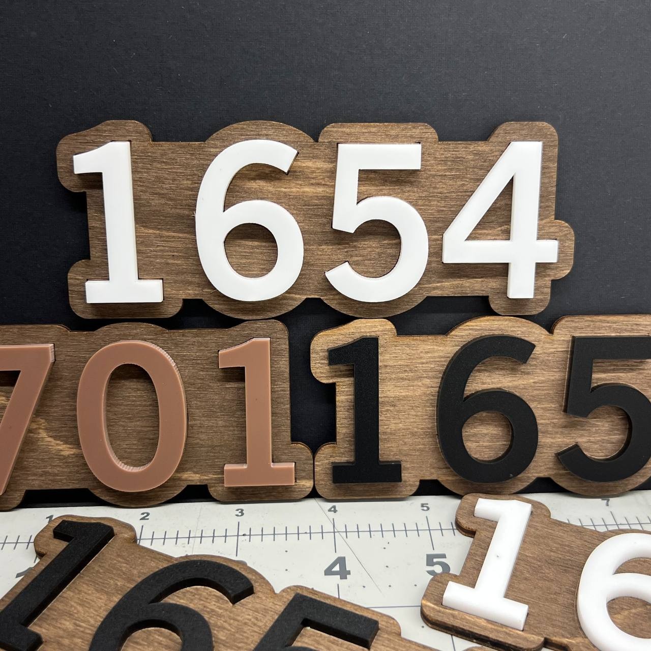 Custom Door Sign Numbers – 3D House Address Plaque Acrylic Home Number Sign