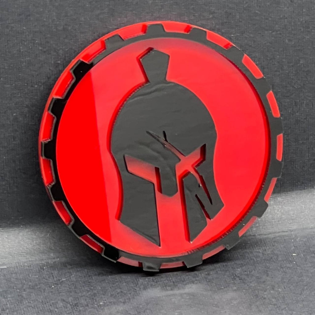 2PCS Black 18-24 WRANGLER GLADIATOR JL FENDER EMBLEM BADGE FENDER
