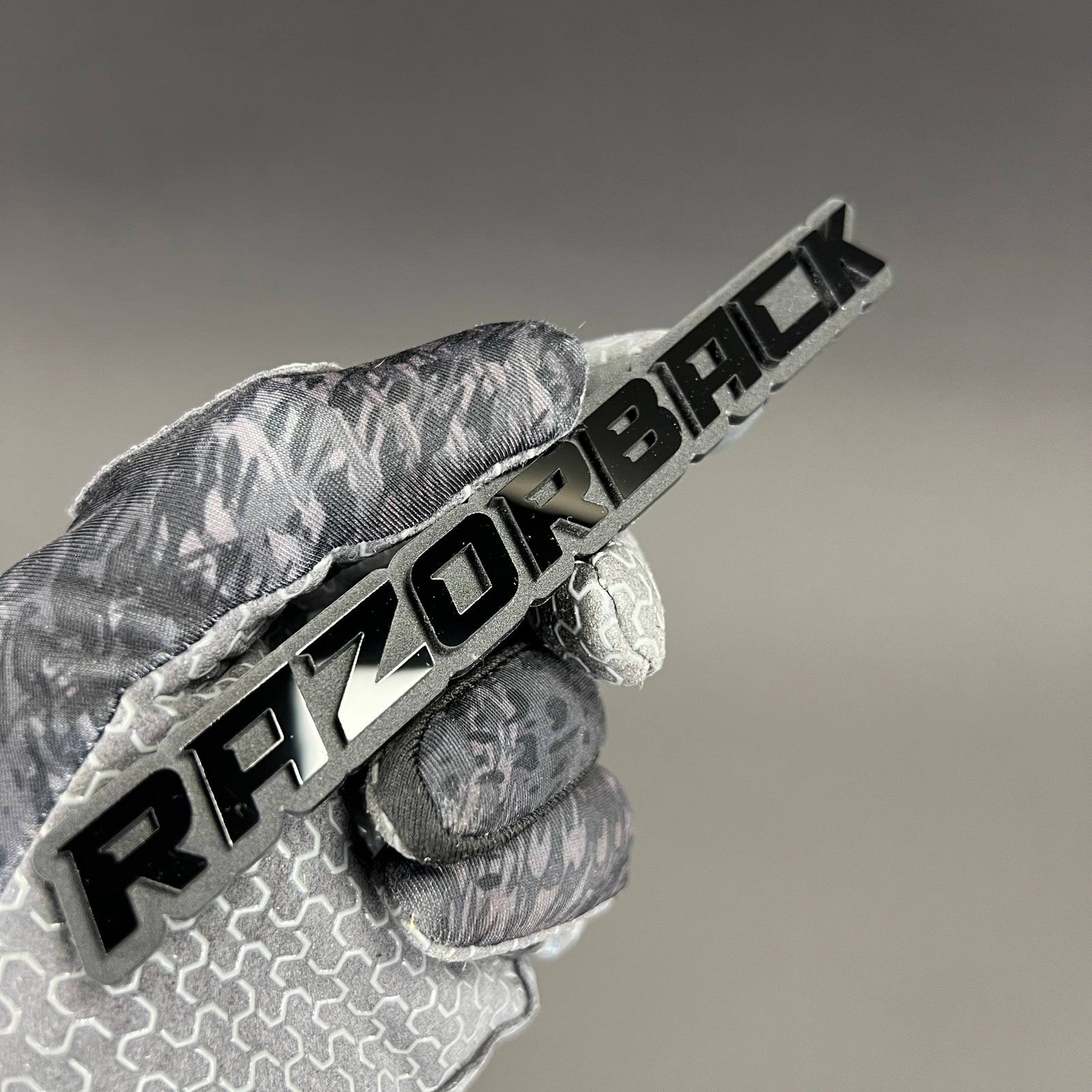 1PC RAZORBACK 3D Emblem Badge – Acrylic Fender Trunk Car Truck Decal