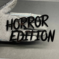 1PC HORROR Edition Emblem – 3D Multicolor Acrylic Car Badge Decal