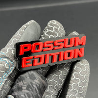 1PC POSSUM EDITION Emblem – Multicolor 3D Custom Badge for Car, SUV, Truck