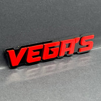 1PC VEGAS Emblem – Durable 3D Acrylic Car, SUV & Truck Exterior Badge