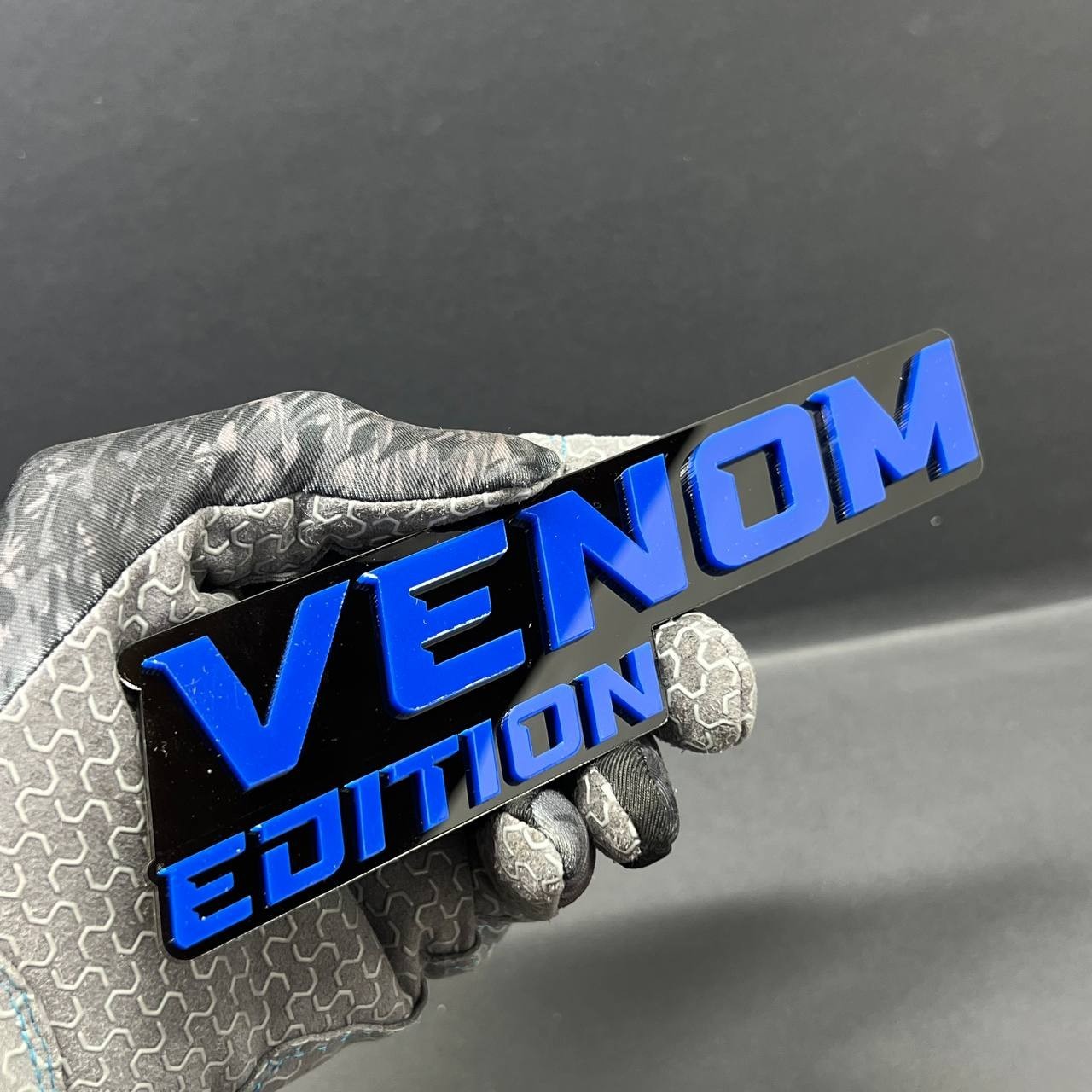 1PCS Venom Edition Emblem – 3D Car Badge Decal Sticker Multicolor Custom Look
