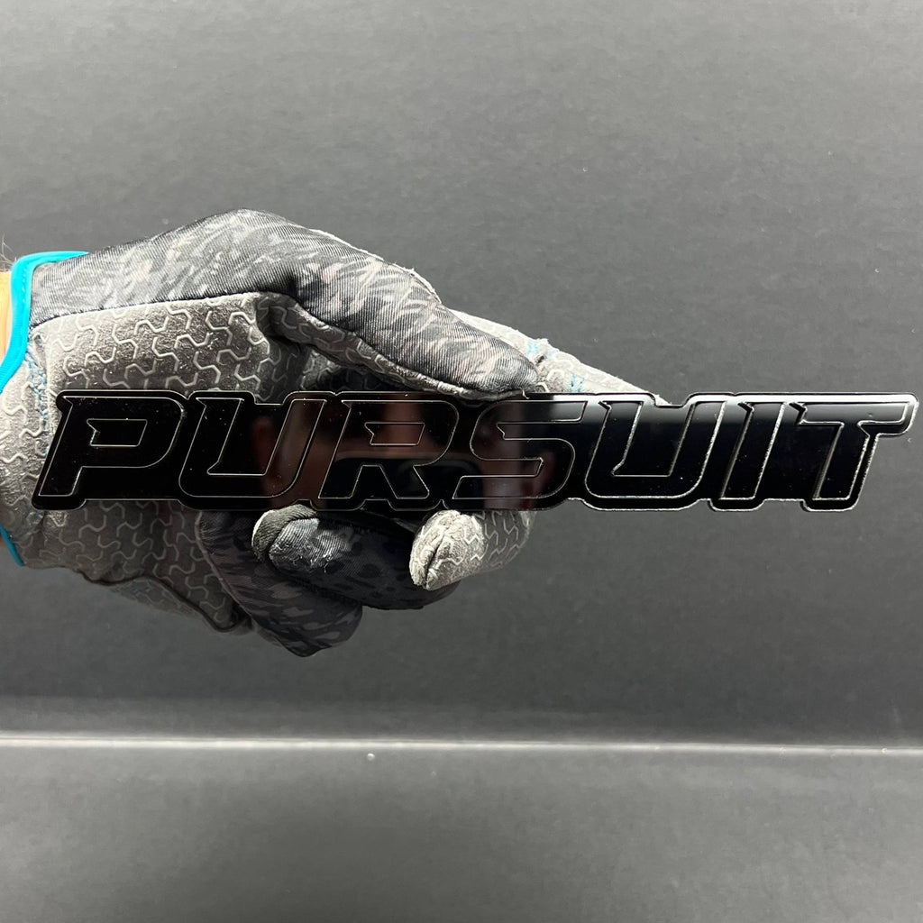 1pcs PURSUIT 3D Emblem – Multicolor Acrylic Car Badge for Fender & Trunk