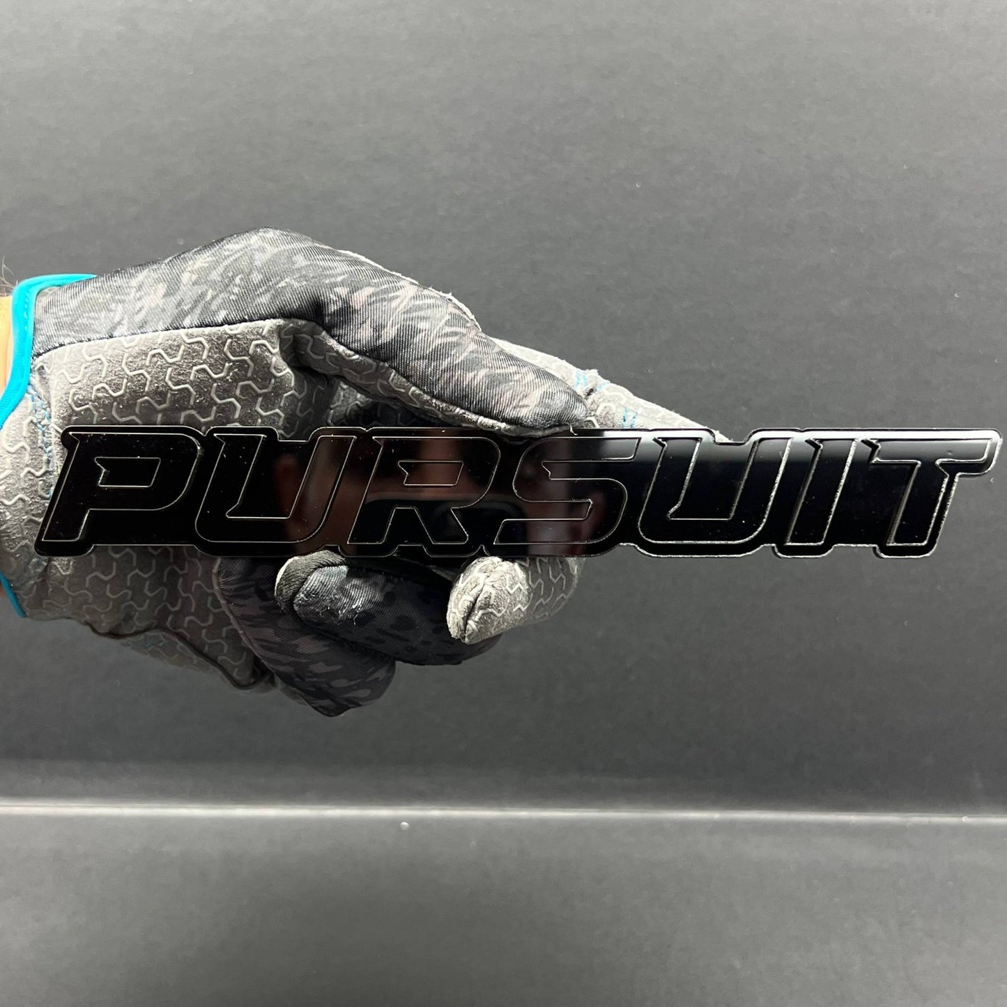 1pcs PURSUIT 3D Emblem – Multicolor Acrylic Car Badge for Fender & Trunk