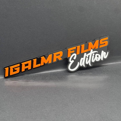 Custom Edition Emblem – 3D Multicolor Acrylic Car Badge Decal for Fender/Trunk