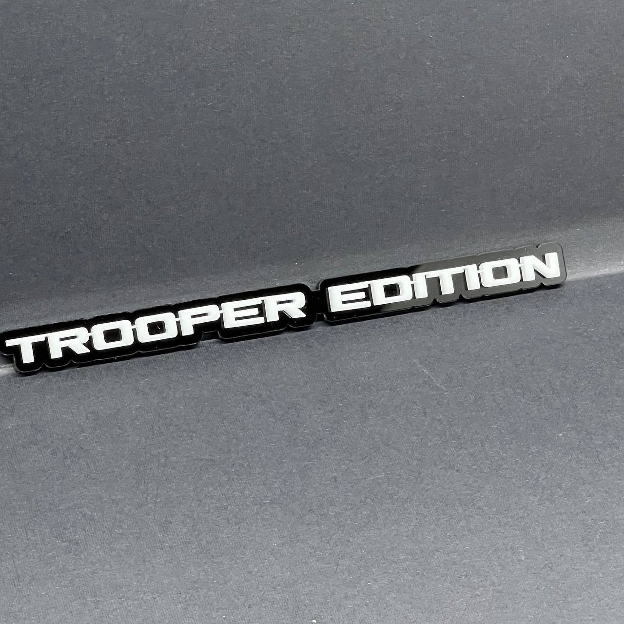 1PC TROOPER EDITION 3D Emblem Multicolor Custom Badge Sticker for Car SUV TRUCK