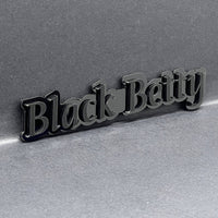1pc Black Betty Multicolor 3D Car Emblem – Easy Install Fender & Trunk Decal
