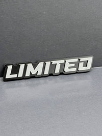 LIMITED Emblem Car/Truck, (2) BADGES, Fender Emblem  Agressive Raging