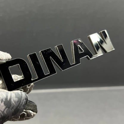 DINAN Multicolor 3D Car Emblem – Easy Install Acrylic Trunk & Fender Sticker