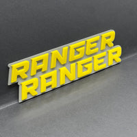 1PC RANGER Emblem – Durable 3D Acrylic Custom Car & Truck Decal
