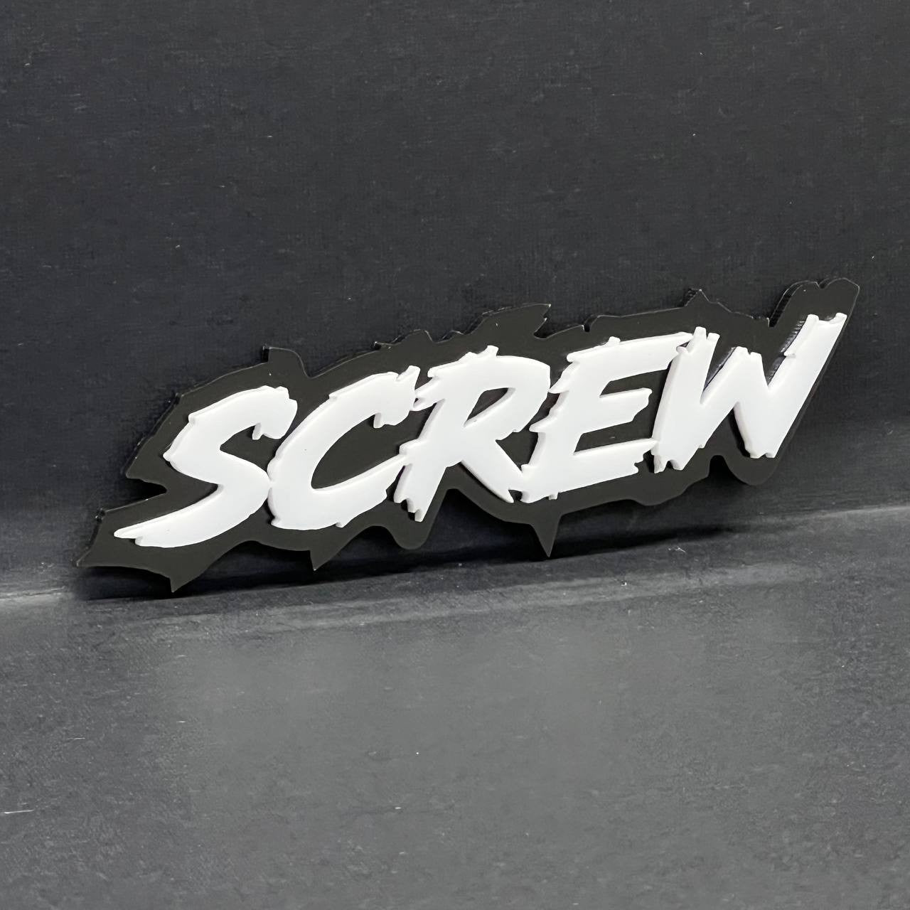 1PC SCREW Emblem Custom Fender or Tailgate Badge for Car SUV or Truck