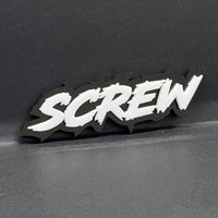 1PC SCREW Emblem Custom Fender or Tailgate Badge for Car SUV or Truck