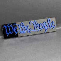 1PC We The People Badge Car Emblem – Patriotic Badge Logo for Car, Truck, or SUV