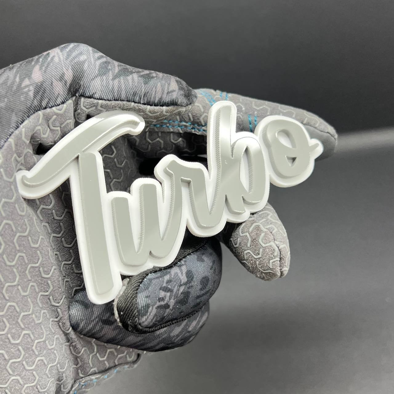 1pcs Turbo Emblem Fender Trunk Car Badge Sticker Decal