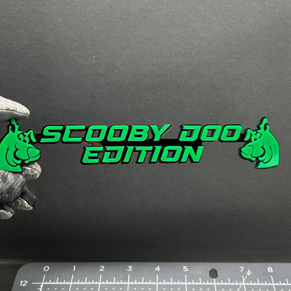 1x Scooby Doo Edition Emblem – 3D Multicolor Acrylic Car Badge Decal Sticker