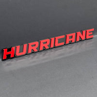 1PC HURRICANE 3D Emblem Multicolor Custom Badge Sticker for Car SUV TRUCK