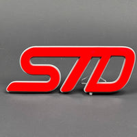 1PCS STD 3D Badge – Acrylic Fender Tailgate Car Truck Sticker Decal