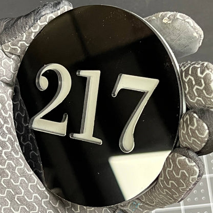 Door Numbers & Signs – Personalized Custom House Number Plaques