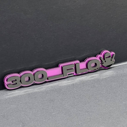 1PC 300 FLO Emblem – Acrylic Tailgate or Fender Badge