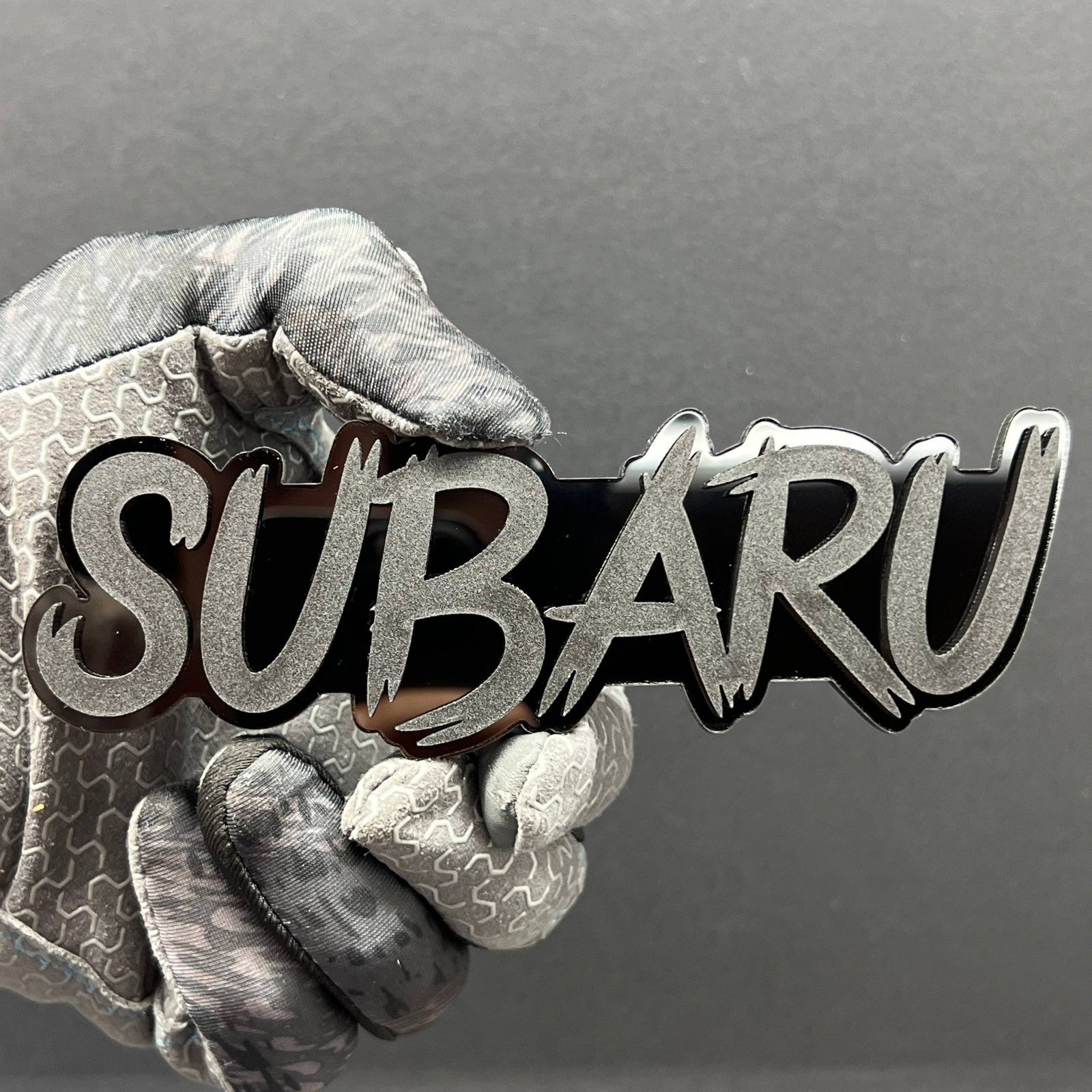 1pcs Subaru 3D Emblem – Multicolor Acrylic Car Badge Decal for Fender & Trunk