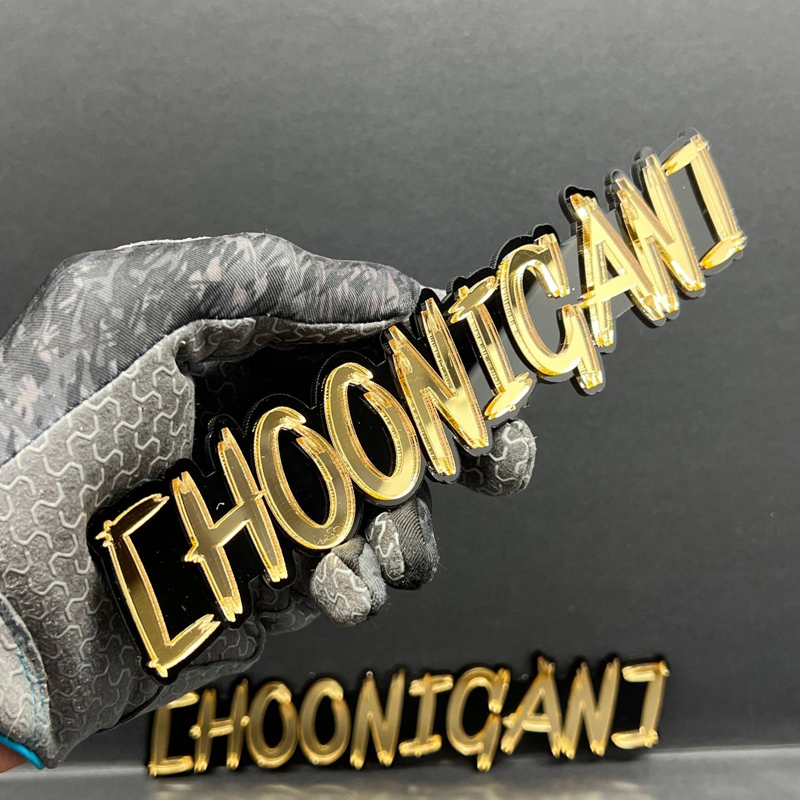 2PCS HOONIGAN Multicolor 3D Emblems – Drift Car Fender Badges for JDM Vehicles