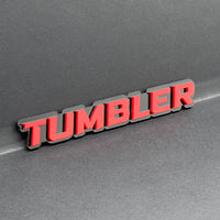 1PC TUMBLER Emblem – 3D Acrylic Tailgate Badge Decal for Car, Truck, SUV