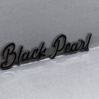 1pc Black Pearl Multicolor 3D Car Emblem – Acrylic Custom Vehicle Badge