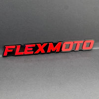 1PC FLEXMOTO Emblem – 3D Acrylic Tailgate or Fender Badge for Truck SUV Car