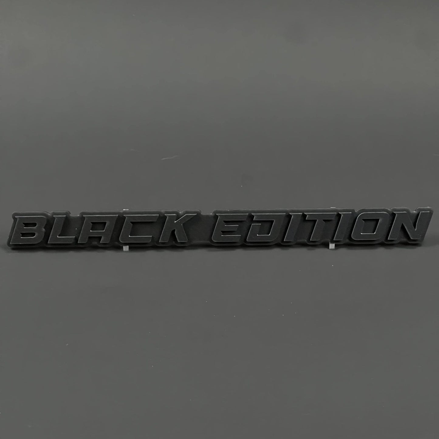1PCS BLACK EDITION 3D Acrylic Badge – Car Truck Fender Tailgate Sticker Decal