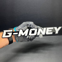1pcs G-MONEY 3D Emblem – Custom Fender or Tailgate Badge for Car, SUV, or Truck