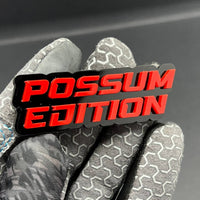 1PC POSSUM EDITION Emblem – Multicolor 3D Custom Badge for Car, SUV, Truck