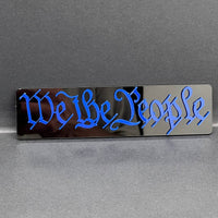 1PC We The People Badge Car Emblem – Patriotic Badge Logo for Car, Truck, or SUV