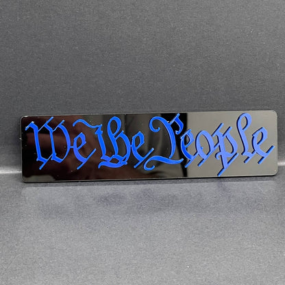1PC We The People Badge Car Emblem – Patriotic Badge Logo for Car, Truck, or SUV