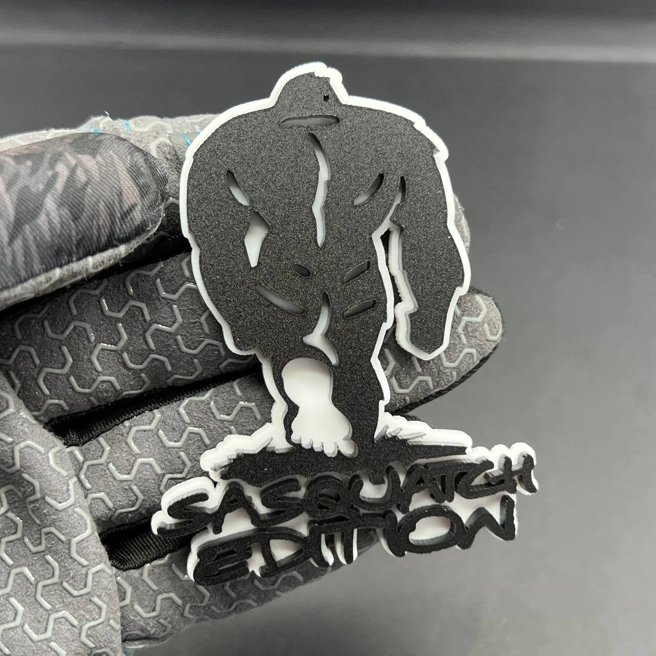 1PC SASQUATCH EDITION Emblem – 3D Acrylic Off-Road Badge for Truck SUV