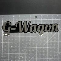 1X G-Wagon Black Emblem 3D Mercedes G-Class Badge for Rear, Fender, or Tailgate