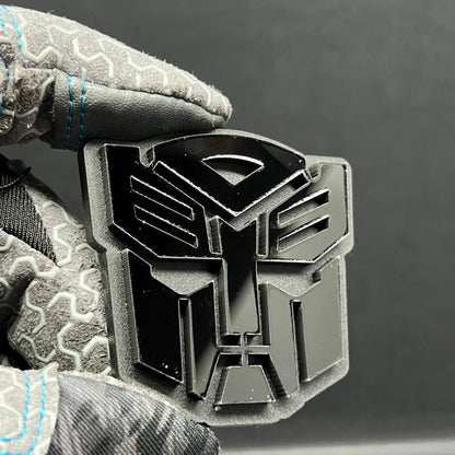 1pc Transformers Multicolor 3D Car Badge – Easy Install Acrylic Trunk & Fender