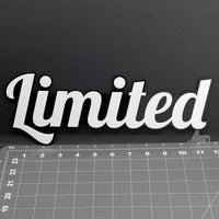 1PC LIMITED 3D Acrylic Emblem Badge for Car SUV or Truck – Fender/Tailgate