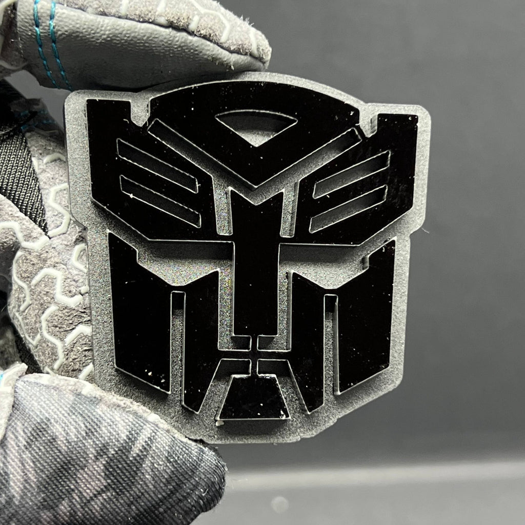 1pc Transformers Multicolor 3D Car Badge – Easy Install Acrylic Trunk & Fender