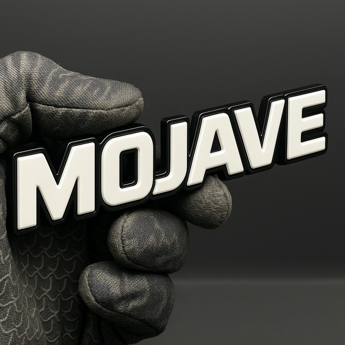 1pc MOJAVE Multicolor 3D Emblem – Acrylic Fender or Trunk Car Badge