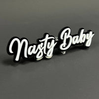 1PC NASTY BABY 3D Badge – Acrylic Fender Tailgate Trunk Car Truck Sticker Decal
