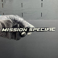 MISSION SPECIFIC Emblem – 3D Multicolor Acrylic Fender & Tailgate Badge (1pcs)