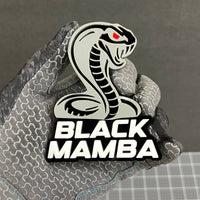 1PC BLACK MAMBA Emblem – Durable 3D Acrylic Multicolor Car & Truck Badge