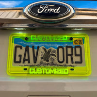 CUSTOM PERSONALIZED License Plate Frame COLOR CHOICE