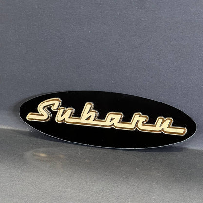 1PC Subaru 3D Emblem – Exterior Fender or Trunk Badge for Subaru Vehicles