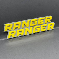 1PC RANGER Emblem – Durable 3D Acrylic Custom Car & Truck Decal