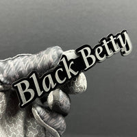 1pc Black Betty Multicolor 3D Car Emblem – Easy Install Fender & Trunk Decal
