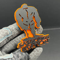 1x SASQUATCH EDITION Emblem Badge Acrylic Sticker Decal for Truck SUV Off-Road 4