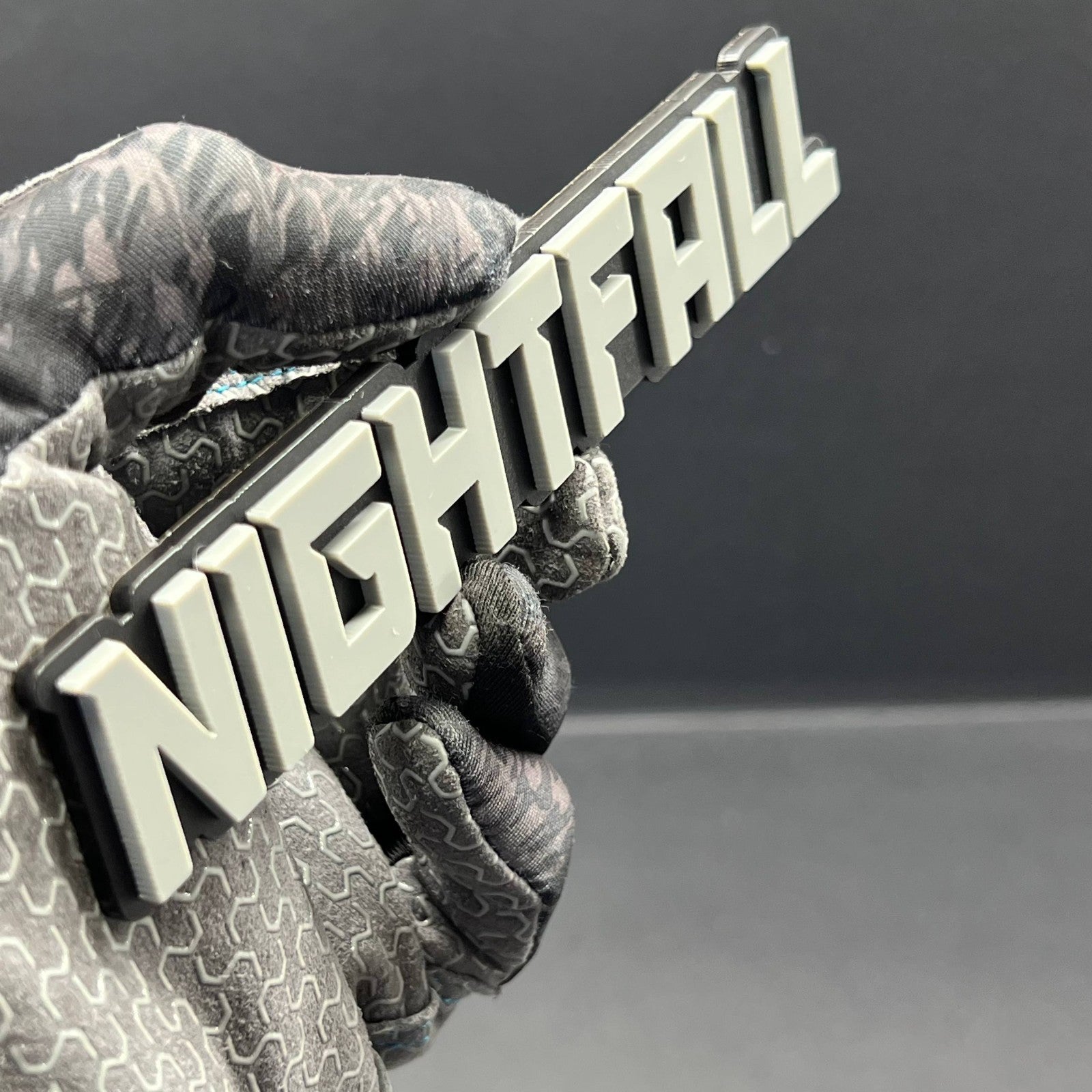 1PCS NIGHTFALL Emblem – Custom 3D Multicolor Acrylic Car Exterior Badge