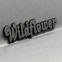 1PC WILDFLOWER Emblem – Custom 3D Multicolor Acrylic Car Exterior Badge